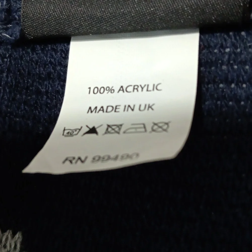 ADIDAS- Stafford Soccer Blue and Gray Scarf
